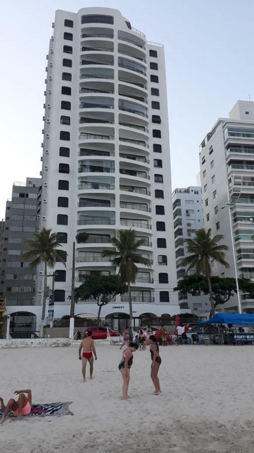 Apto Guarujá de frente para o mar - Praia Astúrias Exterior foto